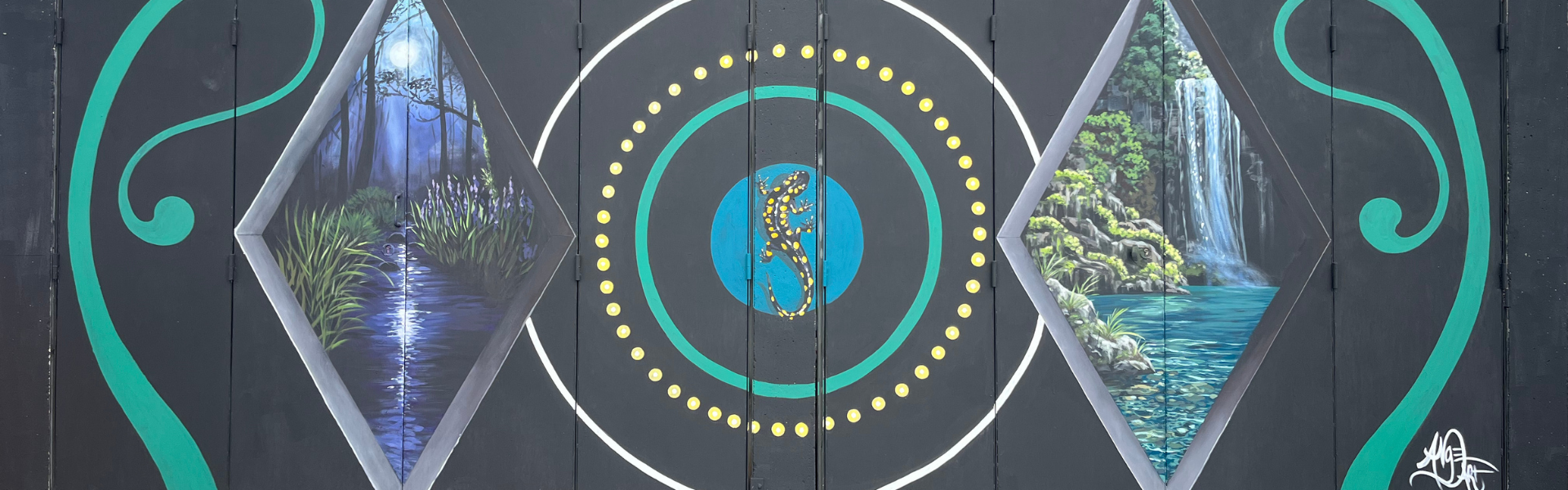 Fresque de Angel Art Mural