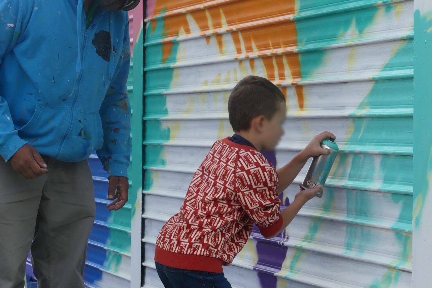 Fresque de Dasz Panda - C'est la rentrée !