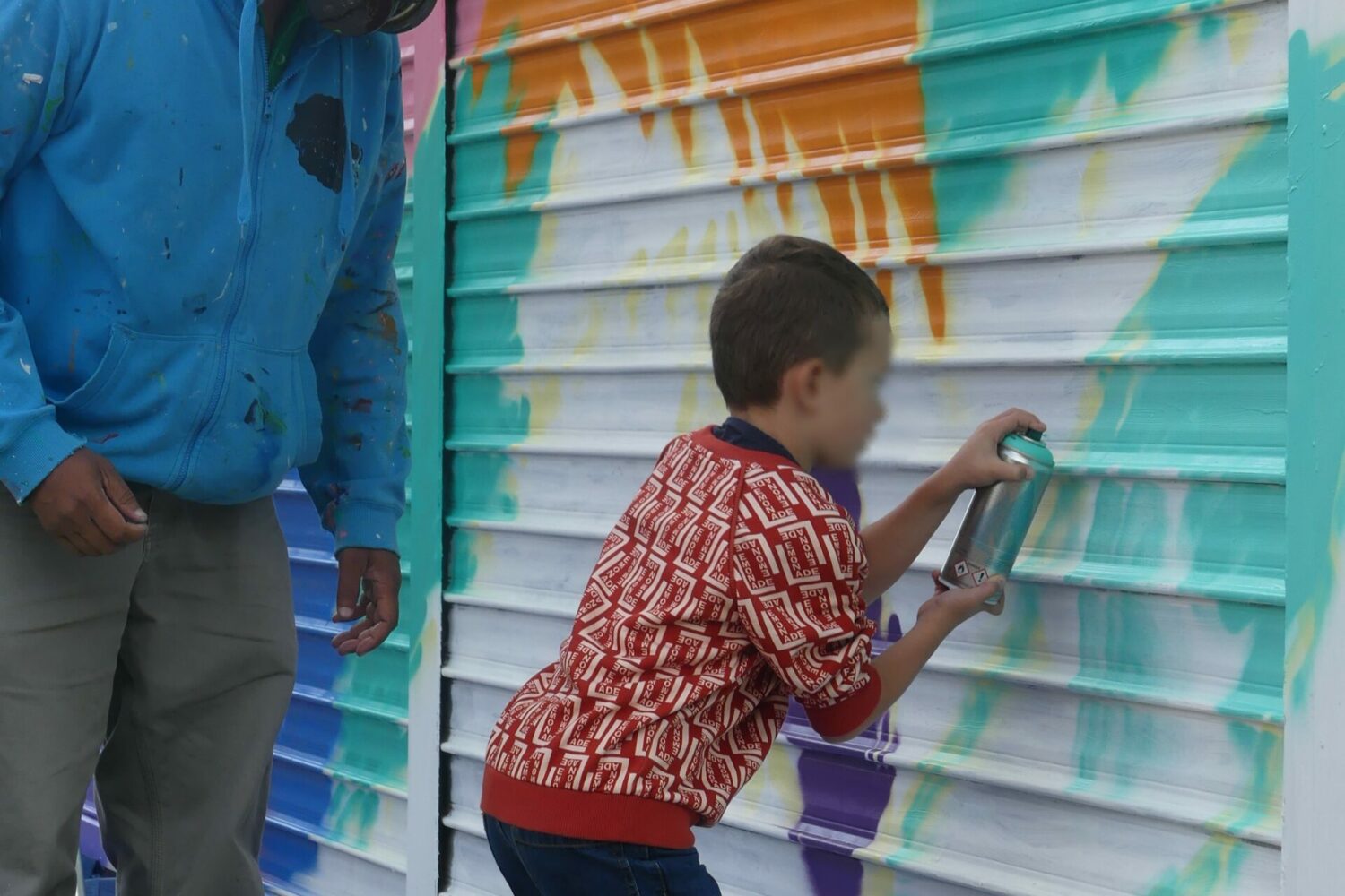 Fresque de Dasz Panda - C'est la rentrée !