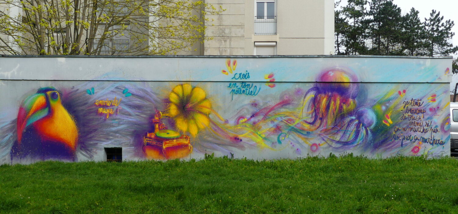 Fresque de Cynthia Dormeyer