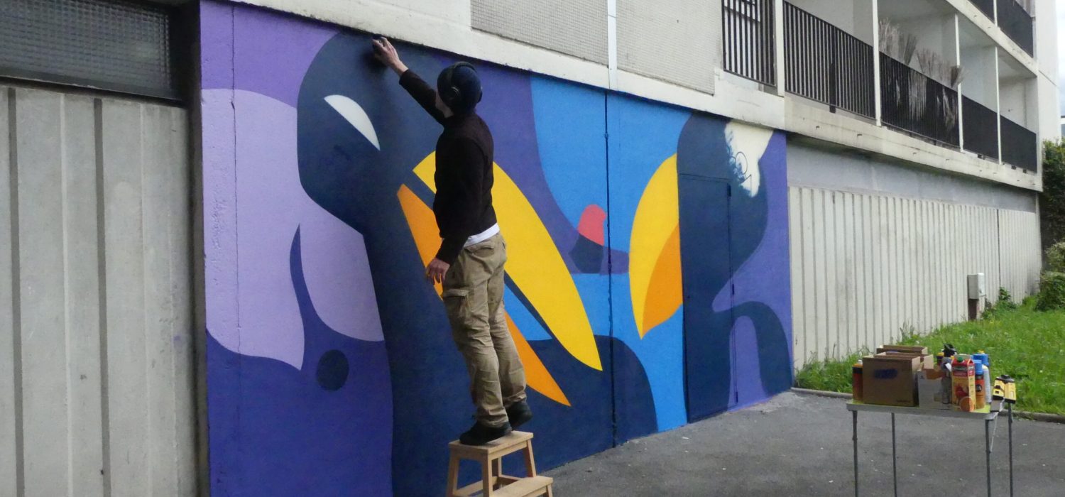 Fresque de WONE